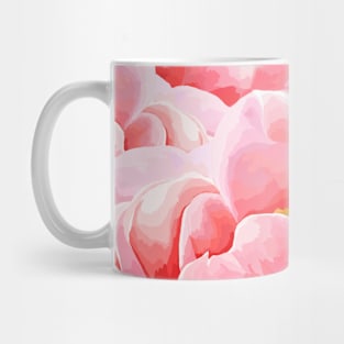 Pink Peony flower Mug